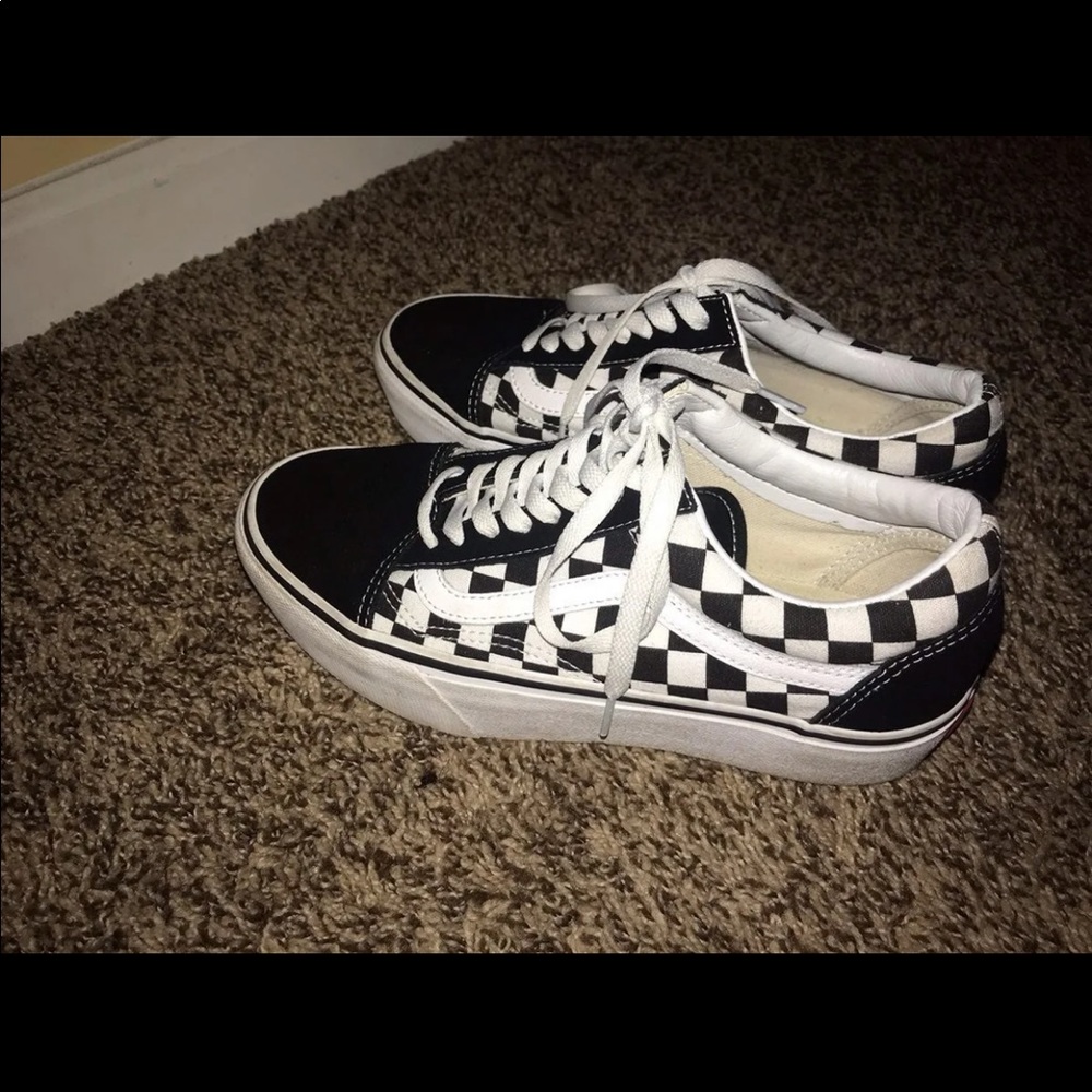 Checkered vans